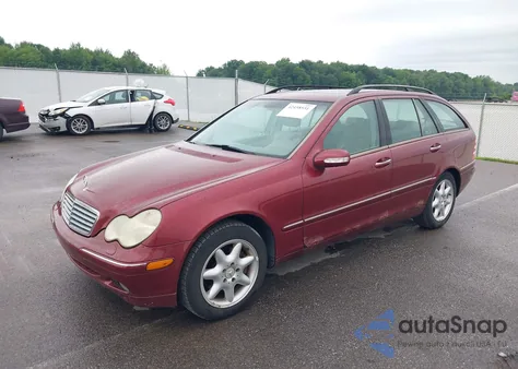 2002 Mercedes-Benz C 320 from USA, damaged, VIN WDBRH64J52F183416